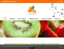 Tablet Screenshot of merfrucor.com